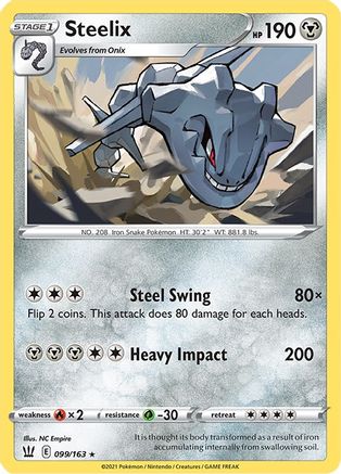 Steelix 99/163 - Holofoil