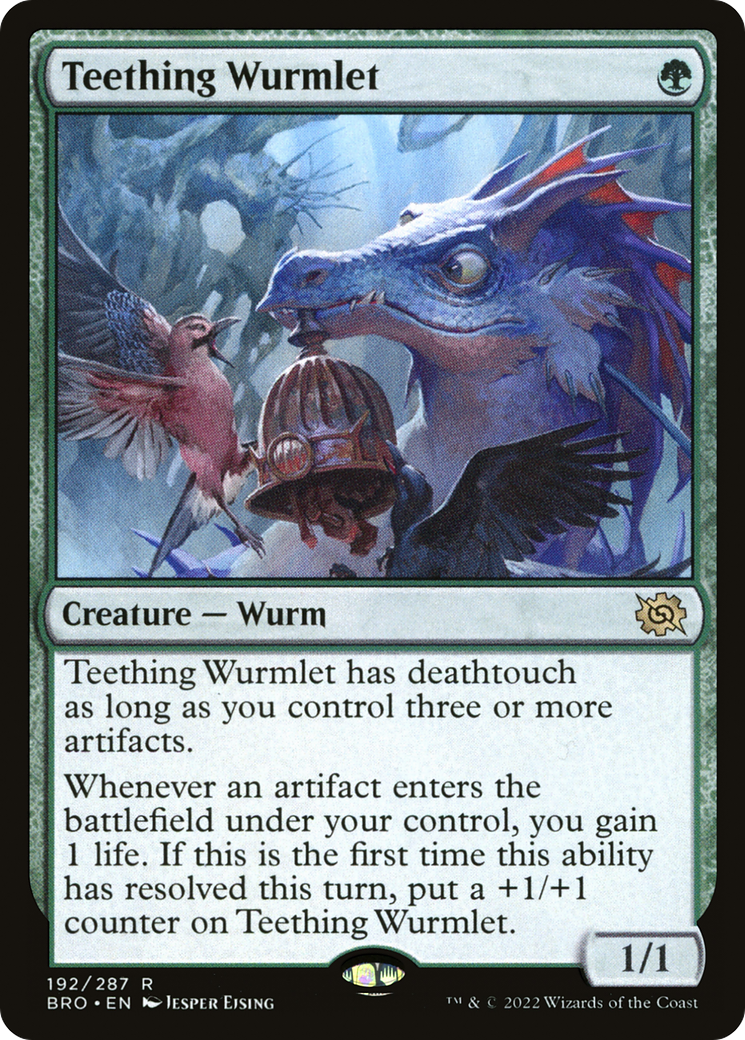 Teething Wurmlet (BRO-192) -  Foil