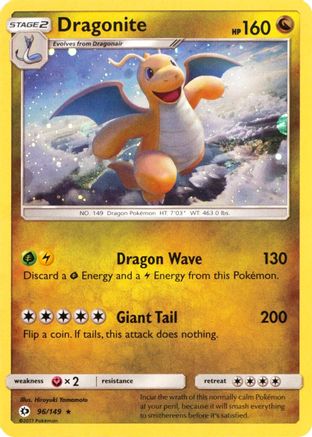 Dragonite - 96/149 (Cosmos Holo) 96 - Holofoil