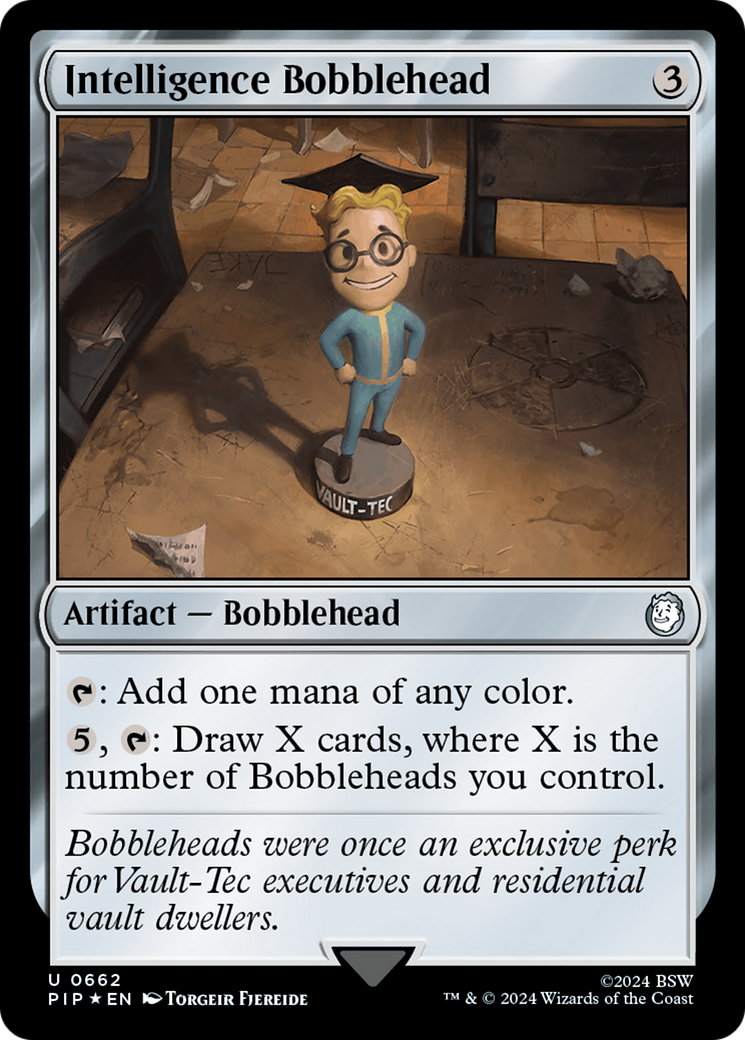 Intelligence Bobblehead (PIP-662) -  Foil