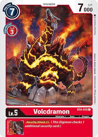 Volcdramon (BT4-015) - Great Legend