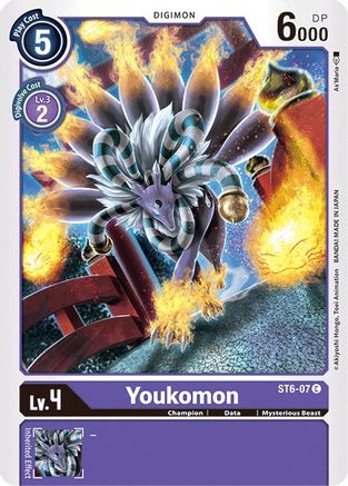 Youkomon (ST6-07) - Starter Deck 06: Venomous Violet