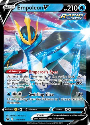 Empoleon V - SWSH108 SWSH108/307 - Holofoil