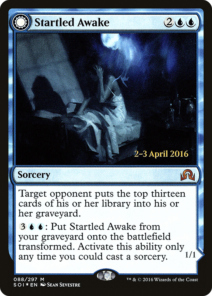 Startled Awake // Persistent Nightmare (PRE-88S) - : (Double Faced Transform) Foil