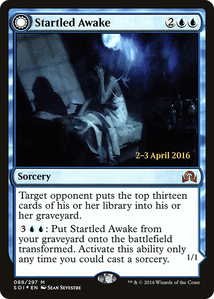 Startled Awake // Persistent Nightmare (PRE-88S) - : (Double Faced Transform) Foil