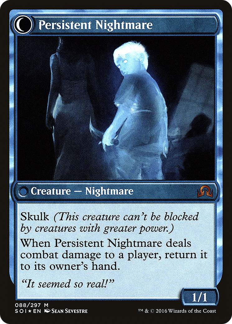 Startled Awake // Persistent Nightmare (PRE-88S) - : (Double Faced Transform) Foil