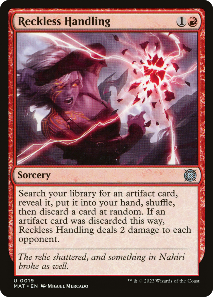 Reckless Handling (MAT-019) -  Foil