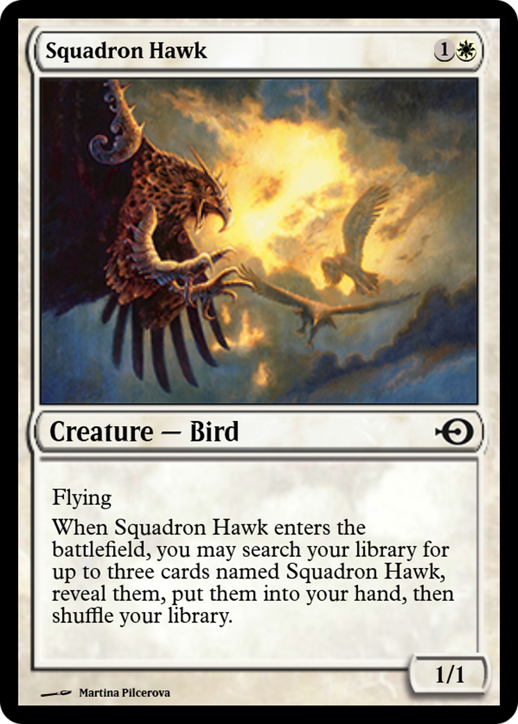 Squadron Hawk (PRM-39675) -  Foil