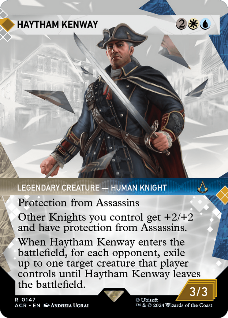 Haytham Kenway (ACR-147) - : (Showcase) (Borderless) Foil