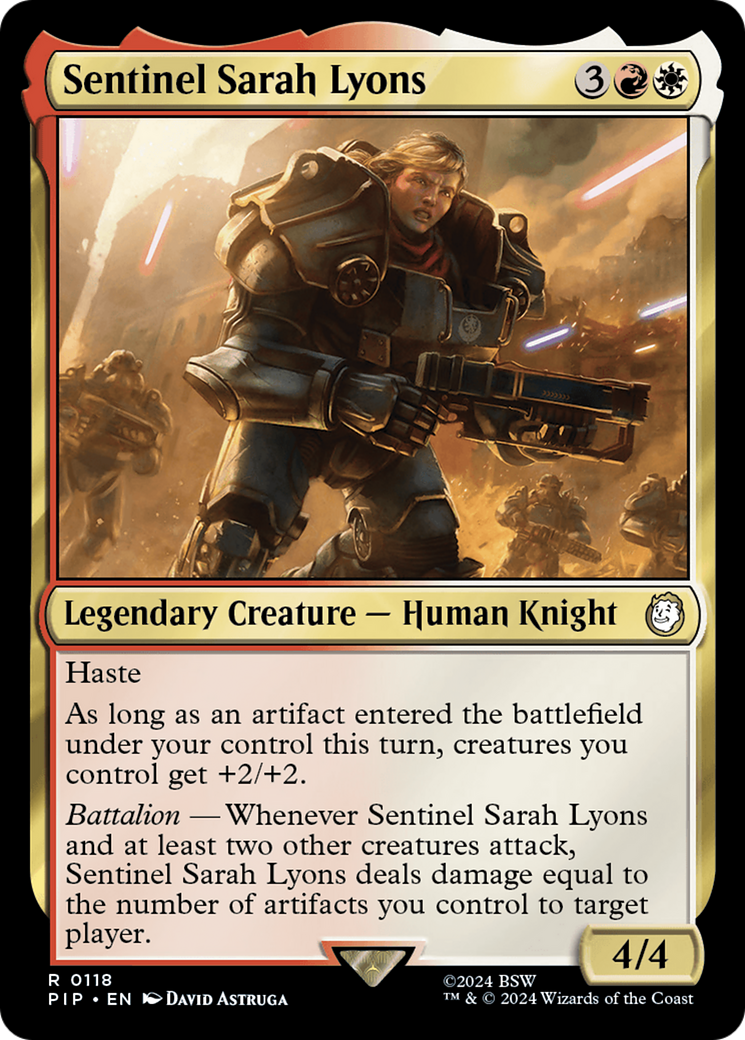 Sentinel Sarah Lyons (PIP-118) -  Foil