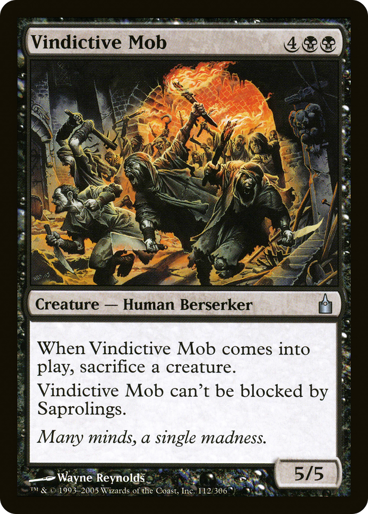 Vindictive Mob (RAV-112) -  Foil