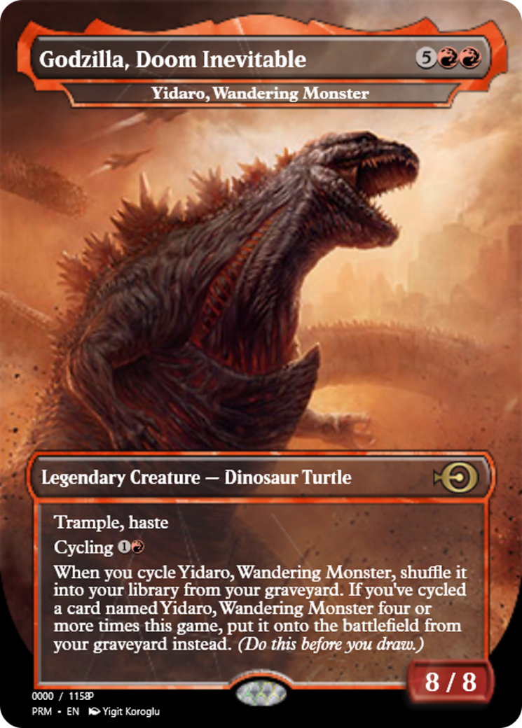 Yidaro, Wandering Monster (PRM-80921) -  / Godzilla, Doom Inevitable