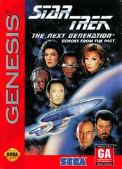 Star Trek Next Generation Echoes From the Past - Sega Genesis - (Loose)