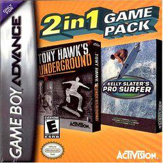 Tony Hawk Kelly Slater Double Pak for Game Boy Advance