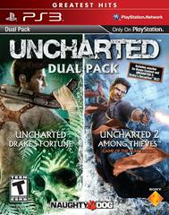 Uncharted & Uncharted 2 Dual Pack - PS3 (Complete)