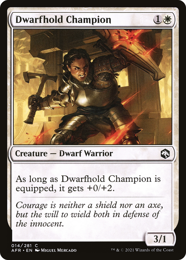 Dwarfhold Champion (AFR-014) -