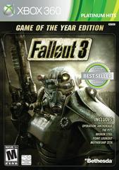 Fallout 3 [Game of the Year Platinum Hits] - Xbox 360 - (Complete)