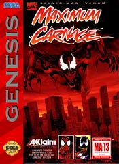 Spiderman Maximum Carnage - Sega Genesis - (Loose)