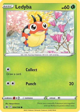 Ledyba 4/198 - Reverse Holofoil