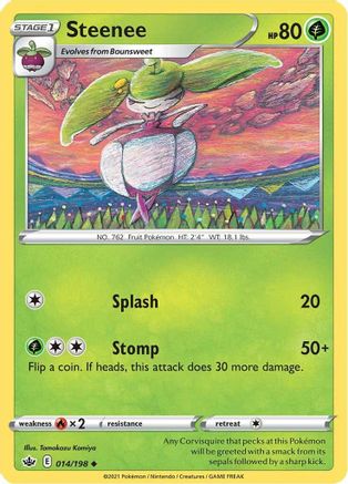 Steenee 14/198 - Reverse Holofoil