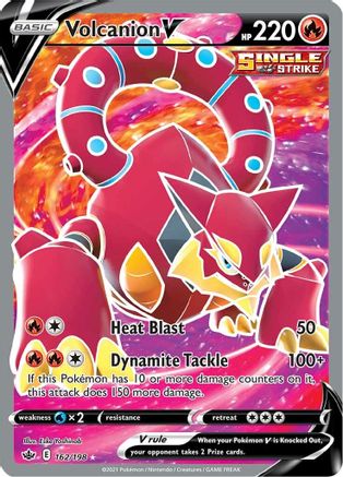 Volcanion V (Full Art) 162/198 - Holofoil