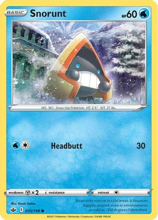 Snorunt 35/198 -