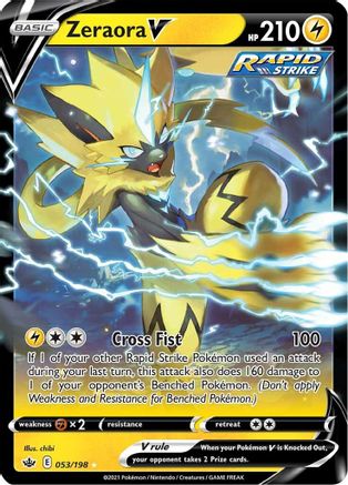 Zeraora V 53/198 - Holofoil