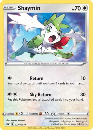 Shaymin 123/198 - Holofoil