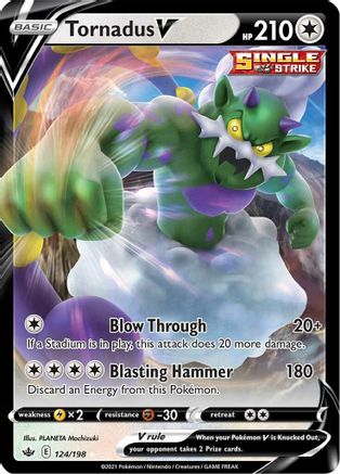 Tornadus V 124/198 - Holofoil