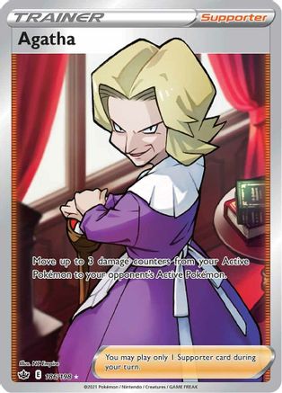 Agatha (Full Art) 186/198 - Holofoil