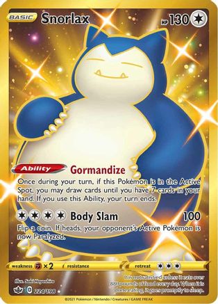 Snorlax (Secret) 224/198 - Holofoil