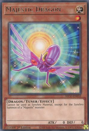 Majestic Dragon (KICO-EN032) - King's Court 1st Edition