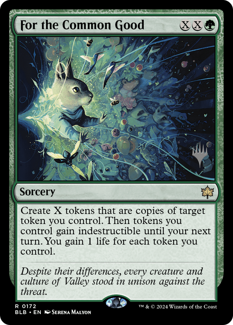 For the Common Good (PPBLB-172P) -  Foil