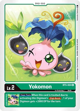 Yokomon (BT5-004) - Battle of Omni