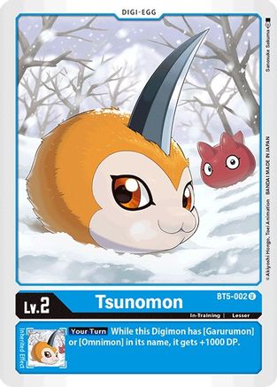 Tsunomon (BT5-002) - Battle of Omni