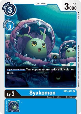 Syakomon (BT5-021) - Battle of Omni