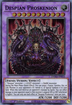 Despian Proskenion (DAMA-EN035) - Dawn of Majesty 1st Edition