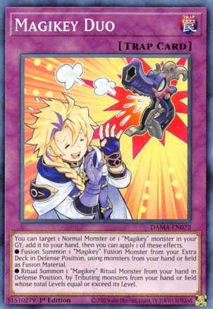 Magikey Duo (DAMA-EN072) - Dawn of Majesty 1st Edition