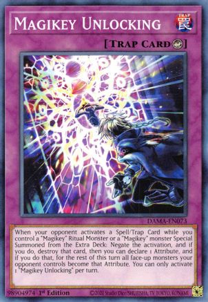 Magikey Unlocking (DAMA-EN073) - Dawn of Majesty 1st Edition