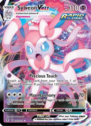 Sylveon VMAX 75/203 - Holofoil