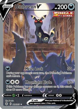 Umbreon V (Alternate Full Art) 189/203 - Holofoil