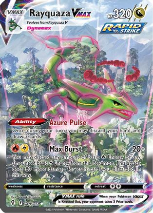 Rayquaza VMAX (Alternate Art Secret) 218/203 - Holofoil