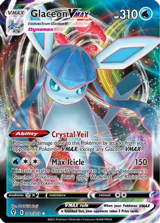 Glaceon VMAX 41/203 - Holofoil