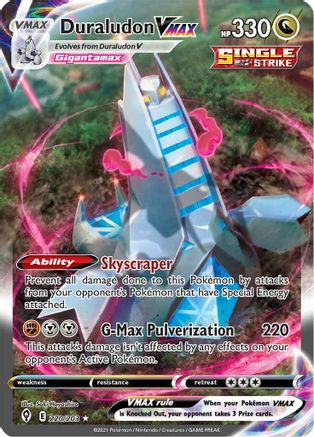 Duraludon VMAX (Alternate Art Secret) 220/203 - Holofoil