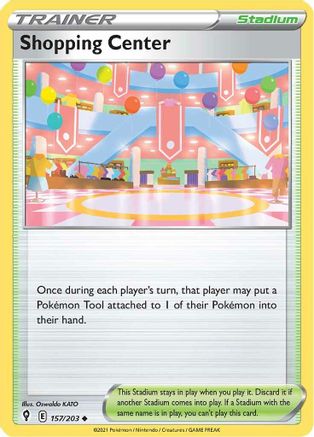 Shopping Center 157/203 - Reverse Holofoil