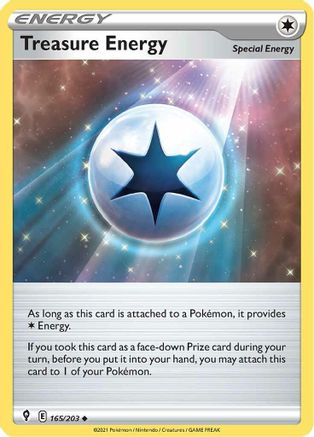 Treasure Energy 165/203 - Reverse Holofoil