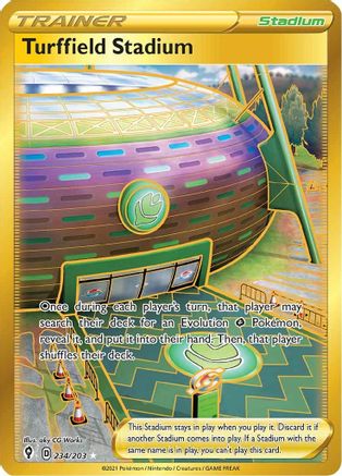 Turffield Stadium (Secret) 234/203 - Holofoil