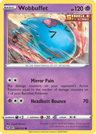 Wobbuffet 66/203 - Reverse Holofoil