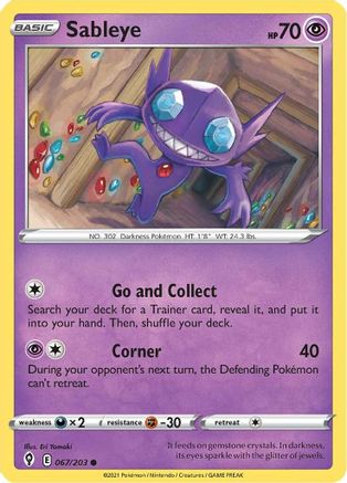 Sableye 67/203 -