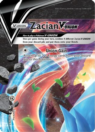 Zacian V-UNION - SWSH163 SWSH163/307 - Holofoil